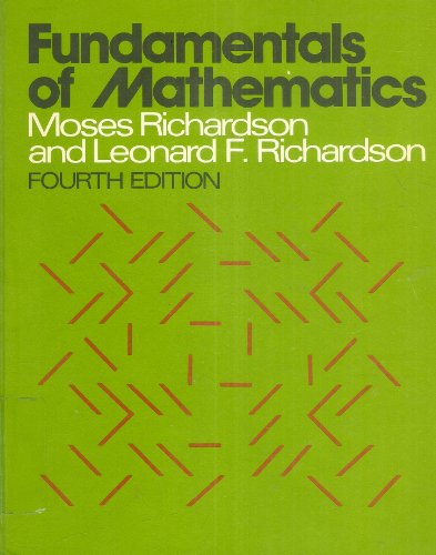 9780023996900: Fundamentals of Mathematics