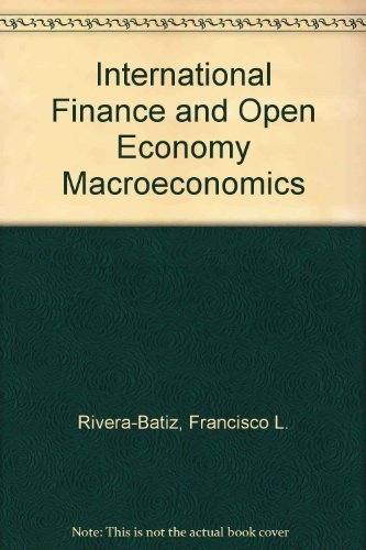 Stock image for International Finance and Open Economy MacRoeconomics for sale by Wonder Book