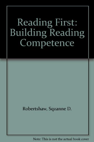 9780024021007: Reading First: Building Reading Competence