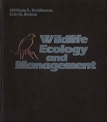 Stock image for Wild Life Ecology and Management for sale by Ergodebooks