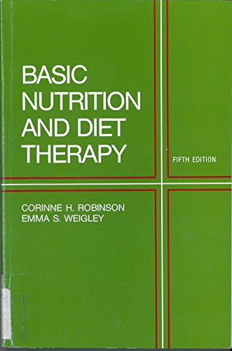 Beispielbild fr Basic Nutrition and Diet Therapy zum Verkauf von Better World Books