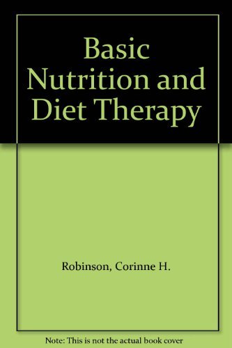 Beispielbild fr Basic Nutrition and Diet Therapy zum Verkauf von Better World Books