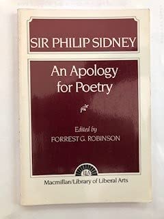 Stock image for An Apology for Poetry for sale by dsmbooks