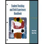 Beispielbild fr Student Teaching and Field Experiences Handbook zum Verkauf von Better World Books