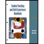 Imagen de archivo de Student Teaching and Field Experiences Handbook a la venta por Better World Books