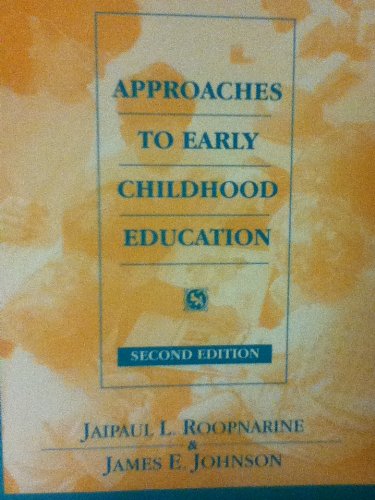 Beispielbild fr Approaches to Early Childhood Education zum Verkauf von Better World Books
