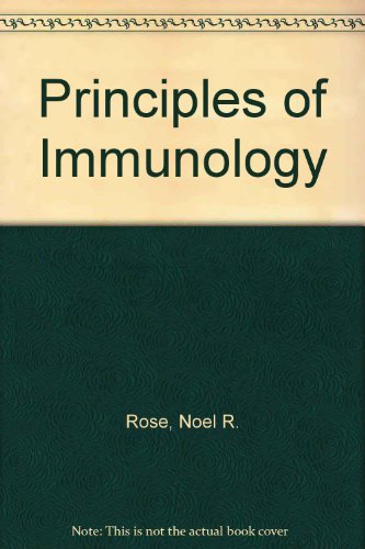 9780024036001: Principles of immunology