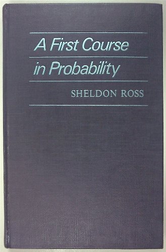 Stock image for A first course in probability for sale by HPB-Red