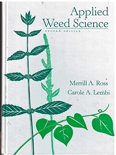 Stock image for Applied Weed Science: Including the Ecology and Management of Invasive Plants for sale by Rob the Book Man