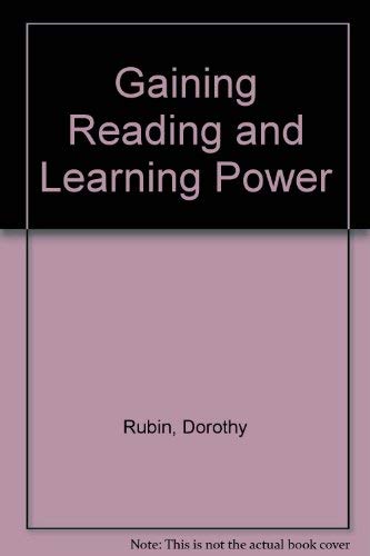 9780024042903: Gaining Reading and Learning Power