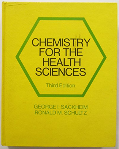 Beispielbild fr Chemistry for the health sciences zum Verkauf von Irish Booksellers