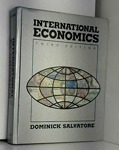 Beispielbild fr International Economics zum Verkauf von ThriftBooks-Atlanta