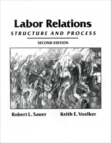 9780024062505: Labor Relations: Structure and Process