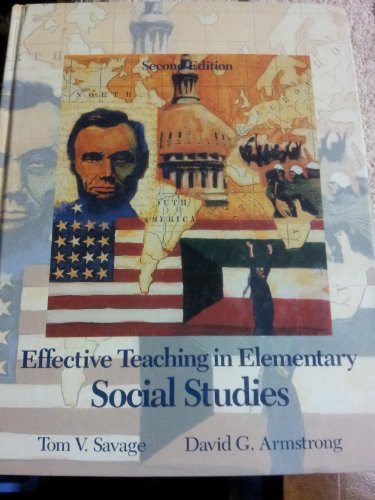 9780024064110: Effective Teaching in Elementary Social Studies