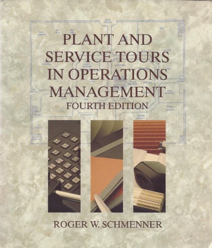 9780024068316: Plant and Service Tours in Operations Management