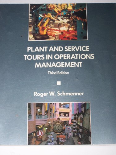 9780024068965: Plant and Service Tours in Operations Management