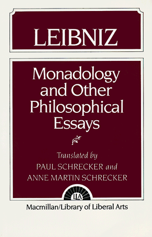 Imagen de archivo de Monadology and Other Philosophical Essays a la venta por Irish Booksellers