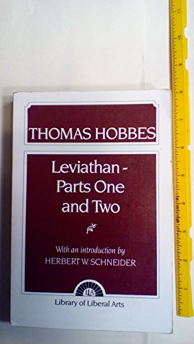 Stock image for Hobbes: Leviathan 1 and 2 (Pt. 1 & 2) for sale by Wonder Book