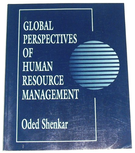 Beispielbild fr Global Perspectives of Human Resource Management zum Verkauf von Der Ziegelbrenner - Medienversand