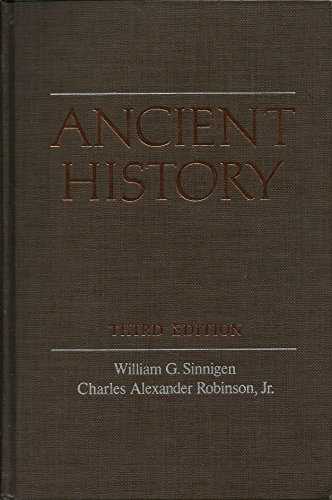 9780024108104: Ancient History