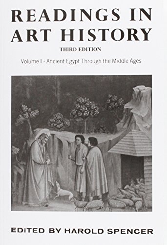 Beispielbild fr Readings in Art History, Volume 1: 001 zum Verkauf von Wonder Book