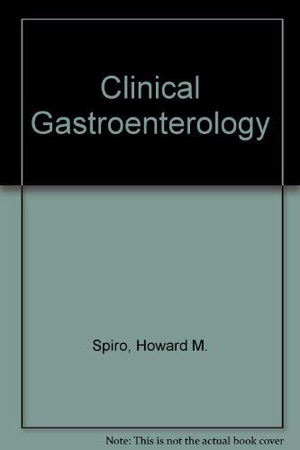 Stock image for Clinical Gastroenterology for sale by Ergodebooks