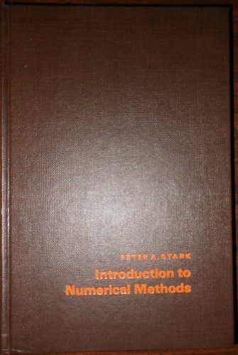 Beispielbild fr Introduction to Numerical Methods zum Verkauf von ThriftBooks-Atlanta