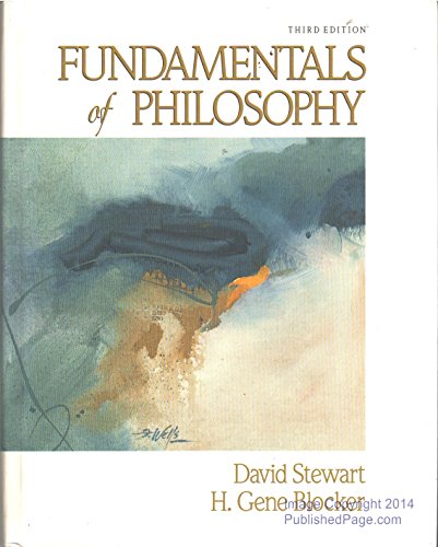 Imagen de archivo de Fundamentals of Philosophy a la venta por Better World Books