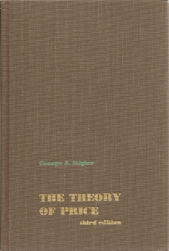 9780024173805: Theory of Price