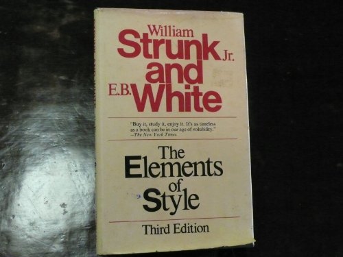 9780024182302: The Elements of Style