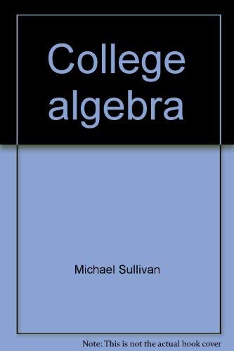 Stock image for College algebra for sale by Hawking Books