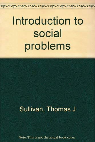 Imagen de archivo de Introduction to social problems a la venta por Ergodebooks