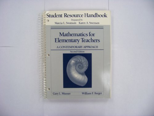 Beispielbild fr Mathematics for Elementary Teachers zum Verkauf von Wonder Book