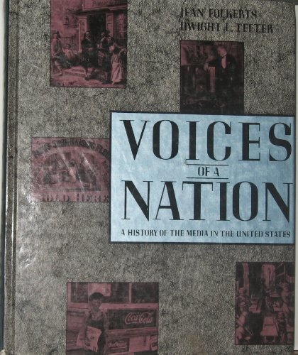 9780024190307: Voices of a Nation: A History of Media in the United States