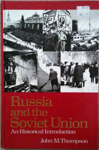 Beispielbild fr Russia and the Soviet Union: An historical introduction zum Verkauf von Wonder Book