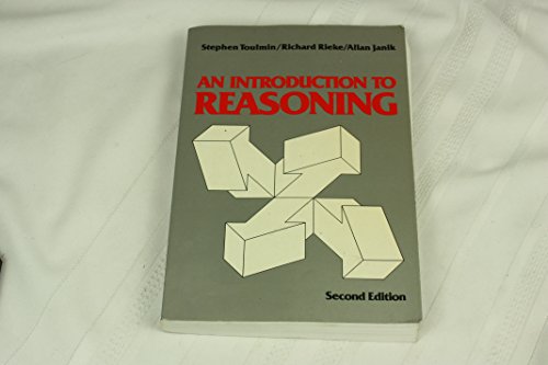 Introduction to Reasoning (9780024211606) by Stephen Edelston Toulmin