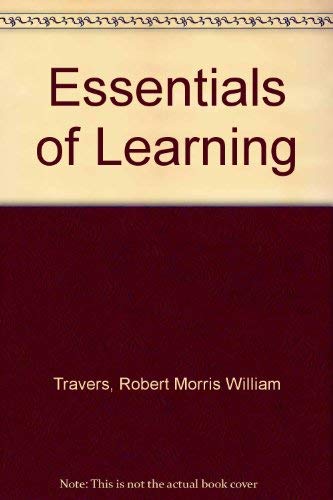 Stock image for ESSENTIALS OF LEARNING -- THIRD EDITION for sale by HPB-Red