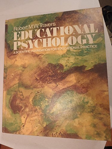 Beispielbild fr Educational Psychology : A Scientific Foundation for Educational Practice zum Verkauf von Better World Books