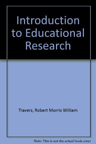 Imagen de archivo de An Introduction to Educational Research a la venta por Anybook.com