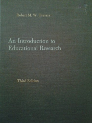 Stock image for Introduction to Educational Research for sale by Lot O'Books