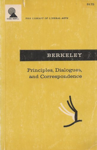 Imagen de archivo de Principles, Dialogues, and Philosophical Correspondence a la venta por Ann Becker