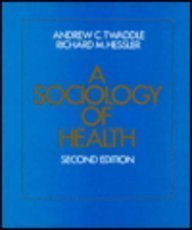 9780024218704: A Sociology of Health