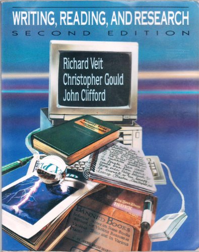 Imagen de archivo de Writing, Reading, and Research a la venta por SecondSale