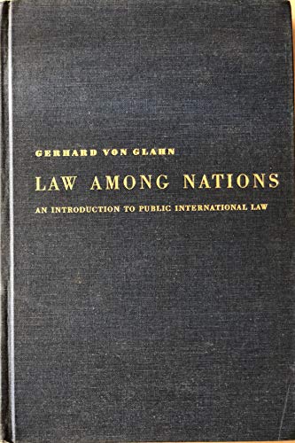 9780024231758: Law Among Nations: An Introduction to Public International Law