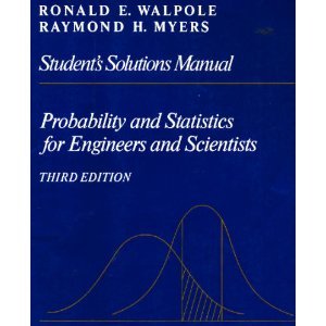Beispielbild fr Student's solutions supplement to accompany Probability and statistics for engineers and scientists zum Verkauf von HPB-Red