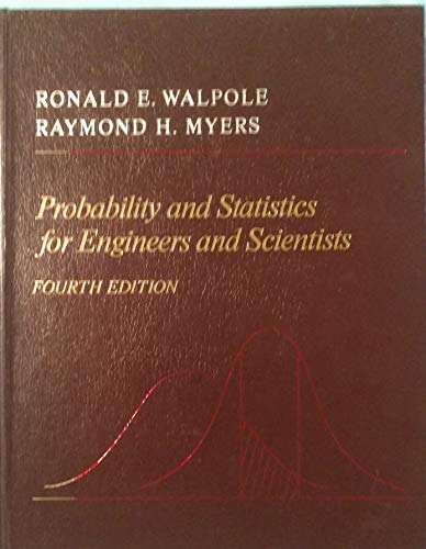 9780024242105: Probability and Statistics for Engineers and Scientists
