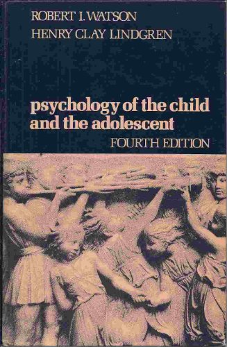 9780024246004: Psychology of the Child and the Adolescent