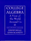 College Algebra: A View of the World Around Us (9780024254429) by Wells, David; Schmitt, Lynn; Tilson, Lynn