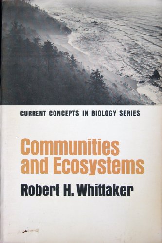 Imagen de archivo de Communities and Ecosystems (Concepts in Current Biology) a la venta por ThriftBooks-Atlanta