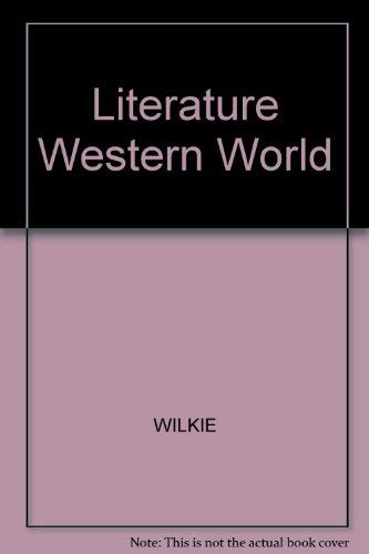9780024278296: Literature Western World